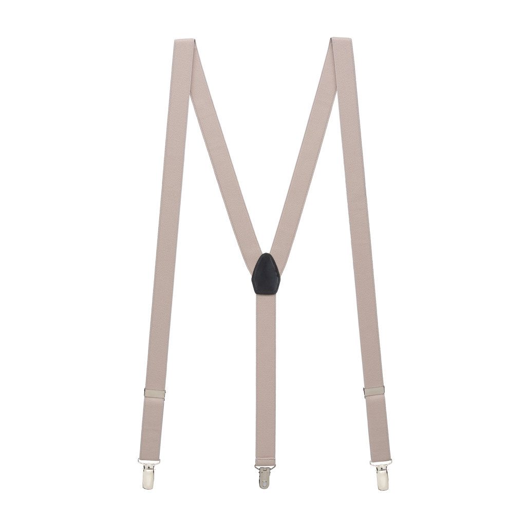 Champagne Suspenders 1 Inch Wide (YBack) SuspenderStore