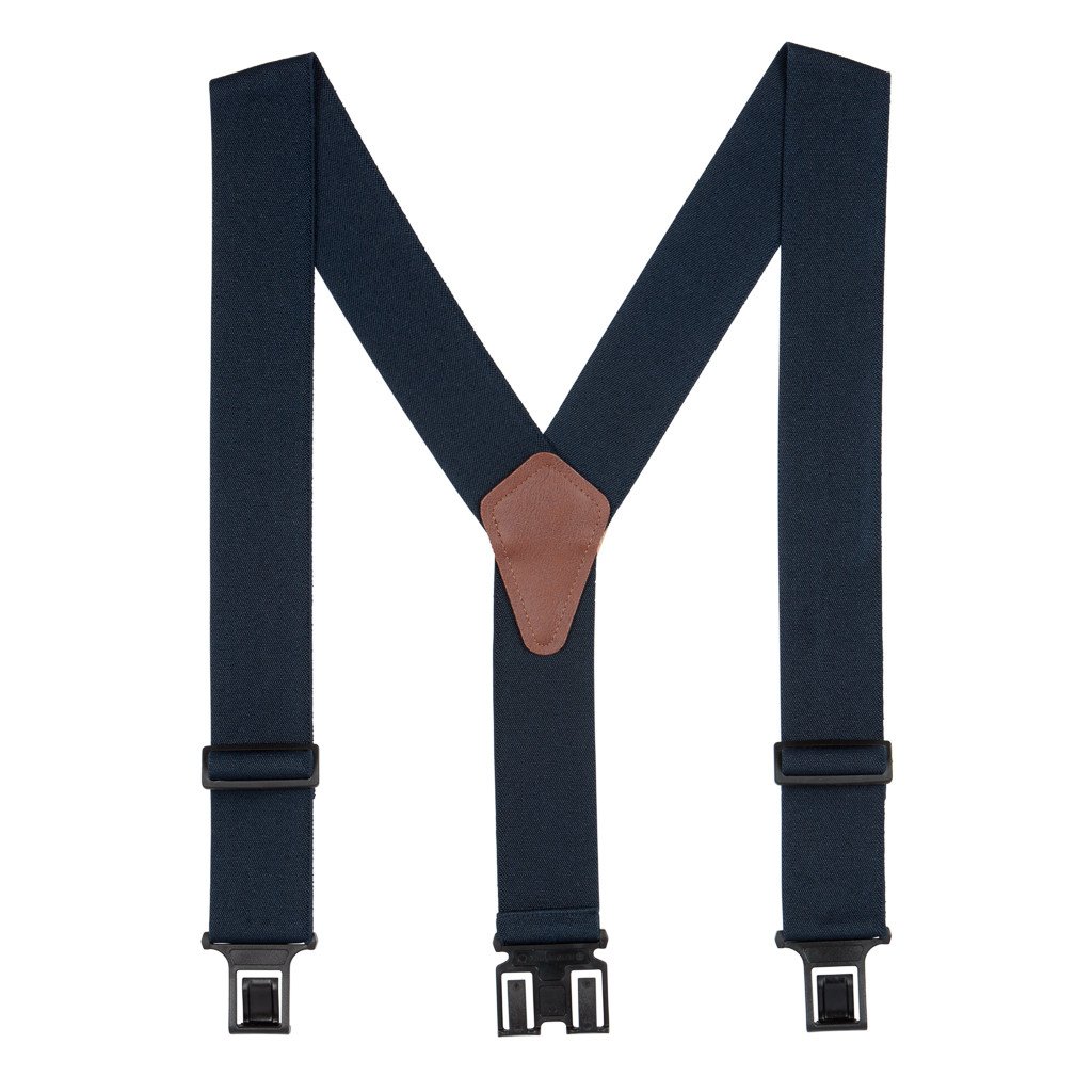 2 Inch Wide Belt Clip Suspenders