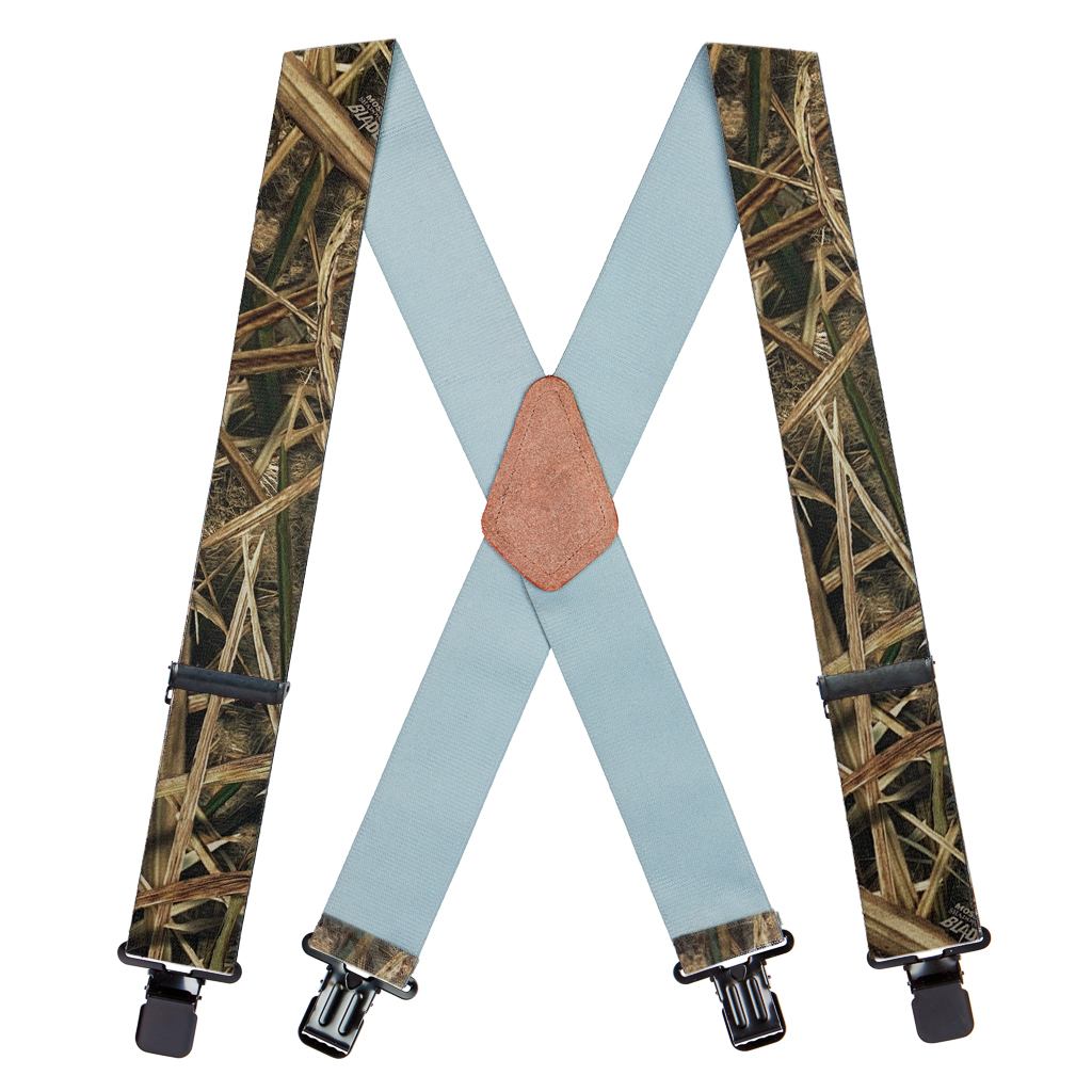 Shadow Grass Blades Suspenders - Full View