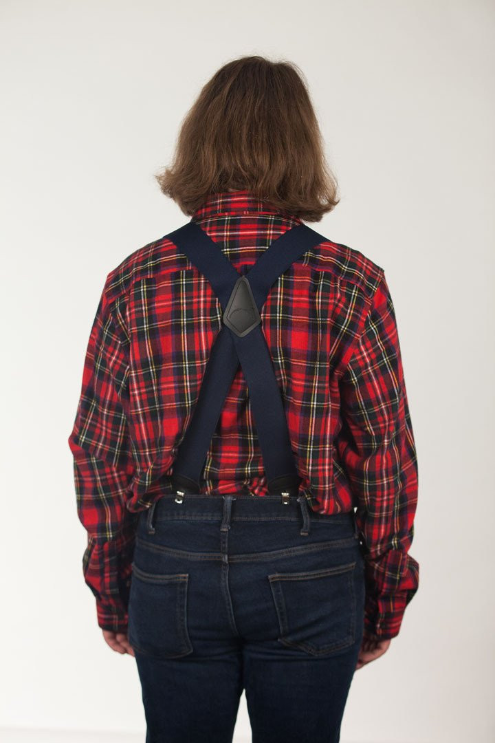 Logger Button Suspenders 2 Inch Wide SuspenderStore