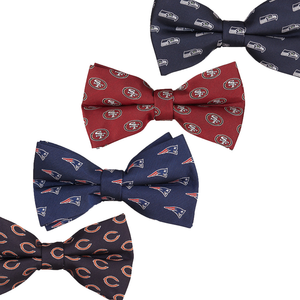 Pre-Tied Logo-Jacquard Silk-Twill Bow Tie