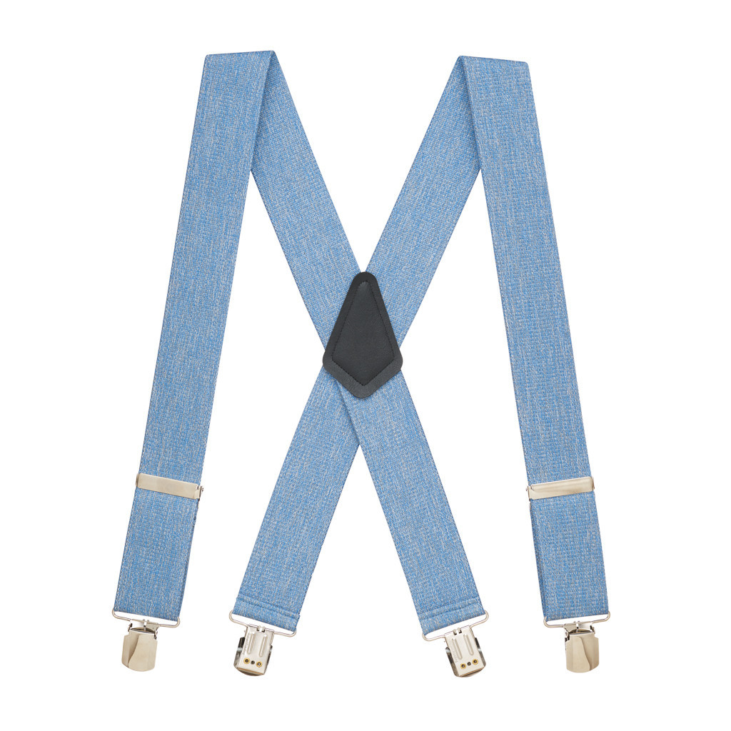 Denim Suspenders - Full View