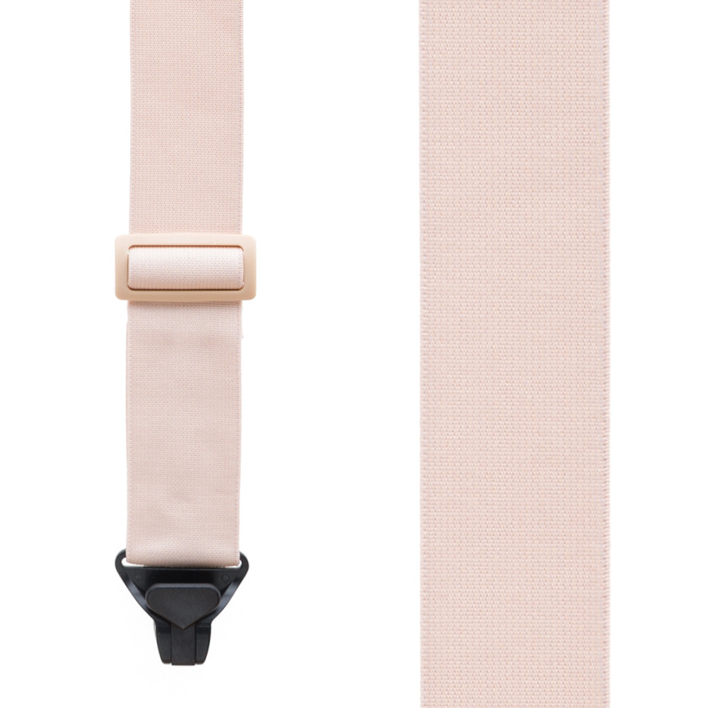 Undergarment Suspenders - Airport Friendly Clip - Pink Front View