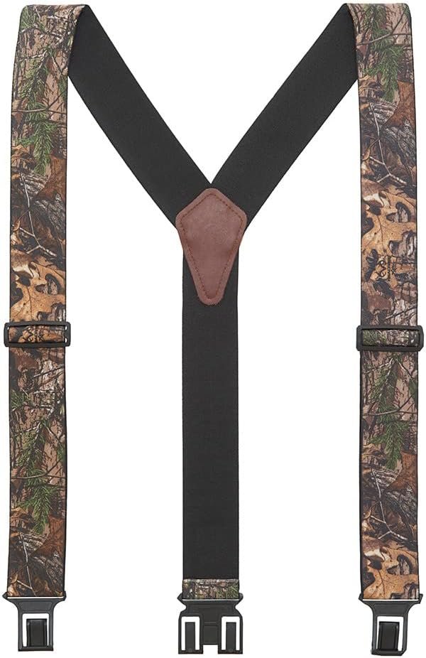 Realtree XTRA Camo Suspenders - Belt Clip