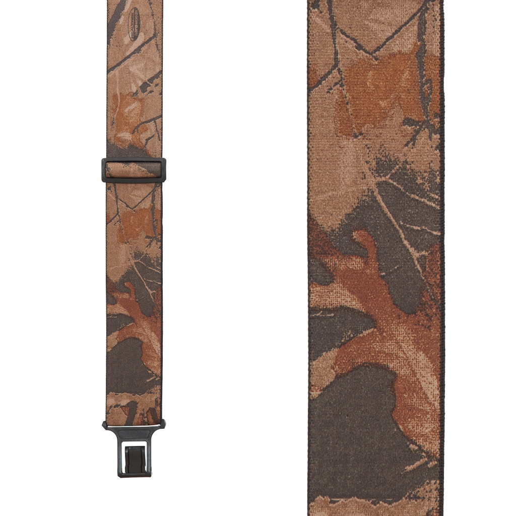 Perry Suspenders - Front View - Realtree Hardwood Camo