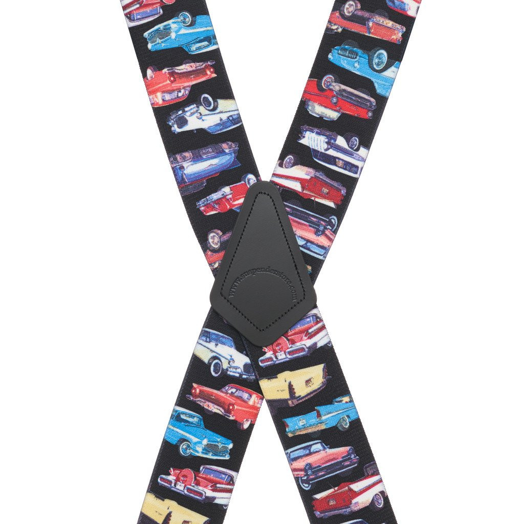 CLASS OF '57 2-Inch Wide Pin Clip Suspenders | SuspenderStore