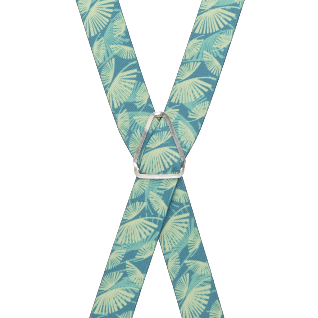 Palm Leaf Suspenders - Rear View