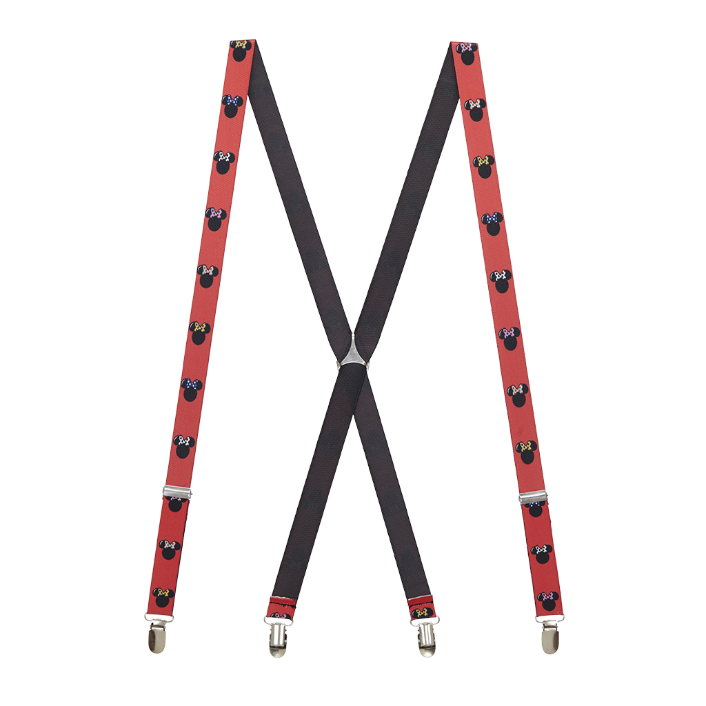 Minnie Mouse Suspenders - Full View