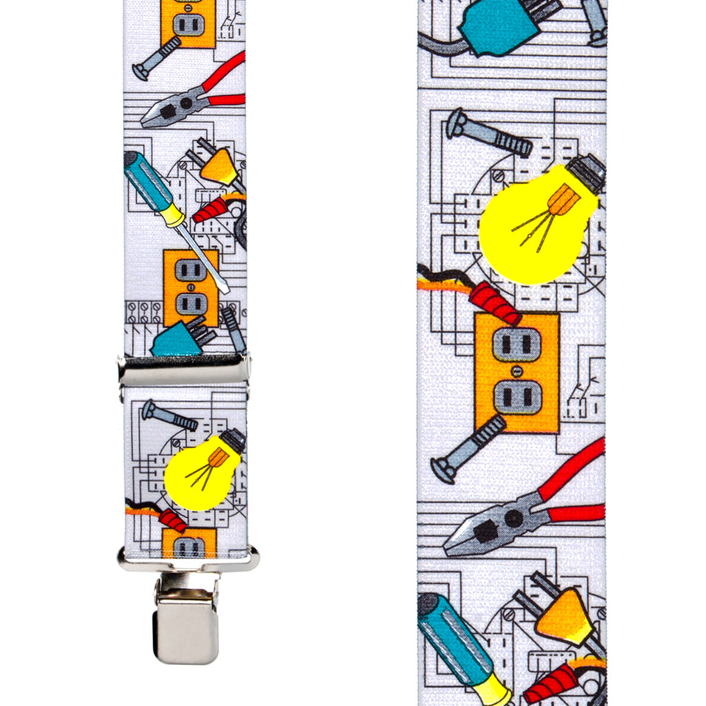 Electrician Suspenders - Front View