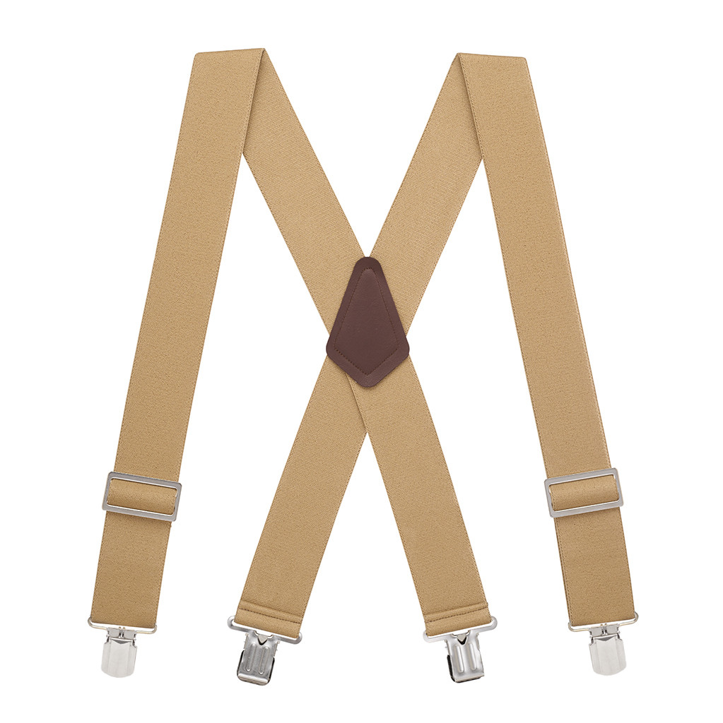 Big & Tall Logger Pin Clip Suspenders | SuspenderStore