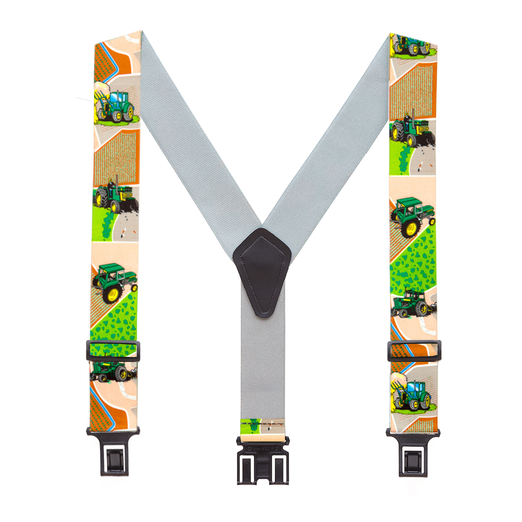 Perry Green Tractors Suspenders - Full View