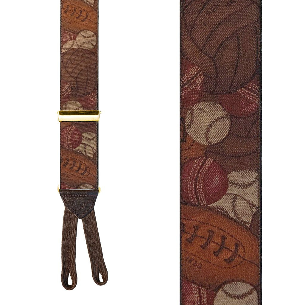 SPORTS Limited Edition Handwoven Silk Braces