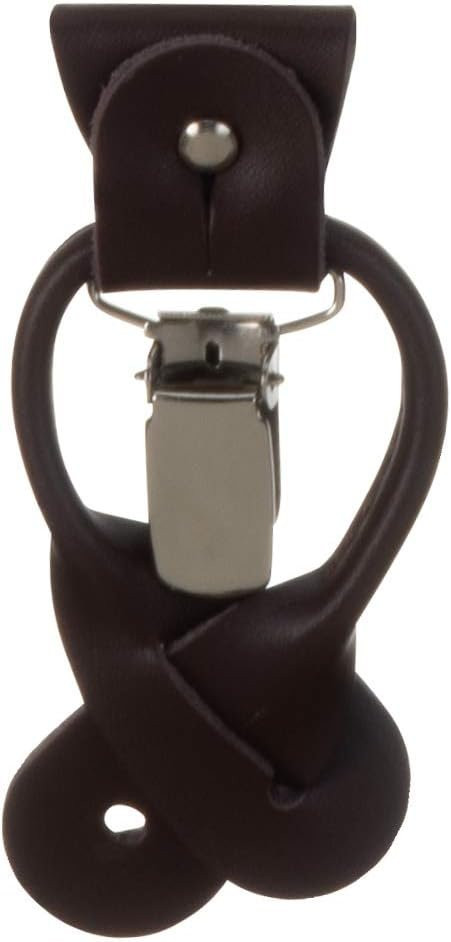 Black & White Polka Dot Suspenders by Oxford Kent - CONVERTIBLE