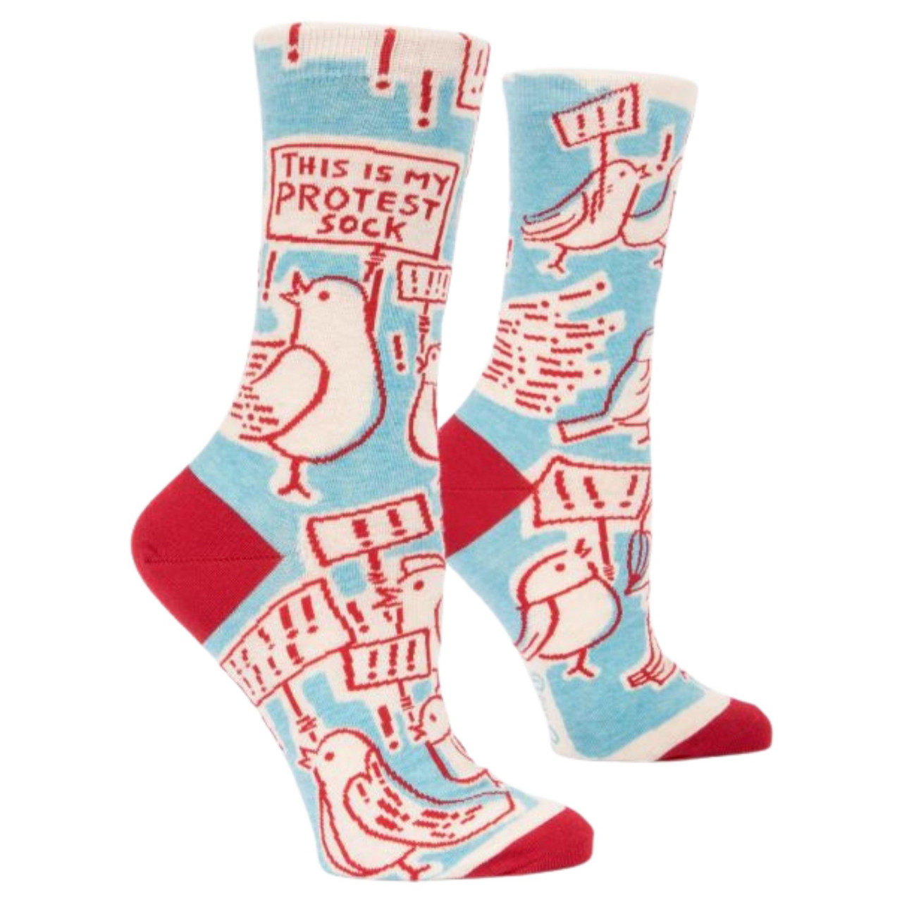 Women's Crew Socks – Making a Statement with 'This is My Protest