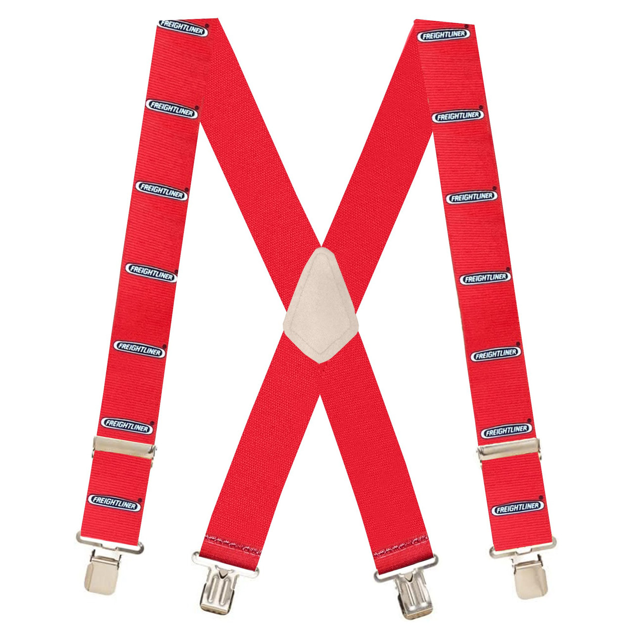 Red Freightliners X-Back Suspenders - 2