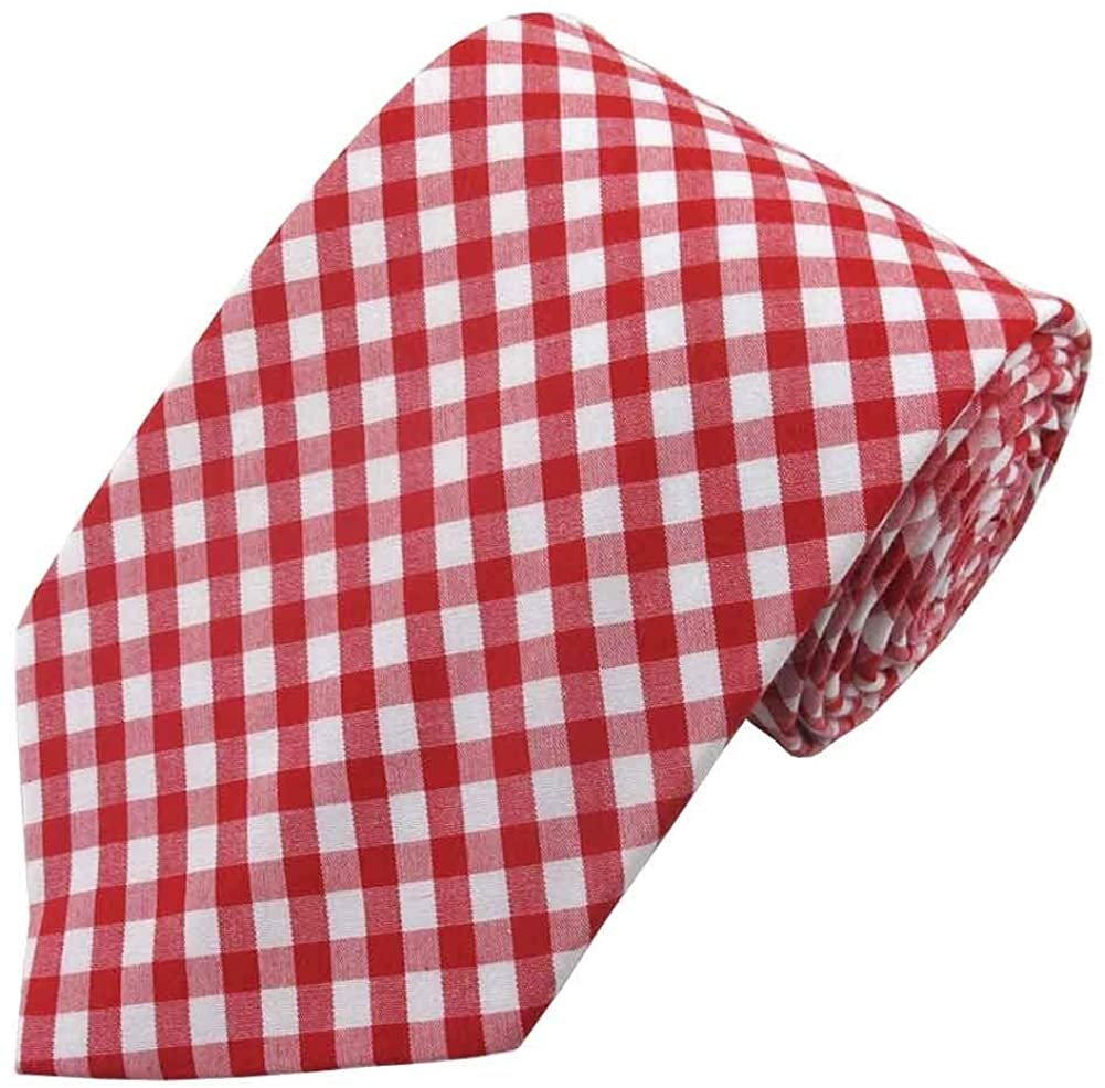 Red Gingham Tie