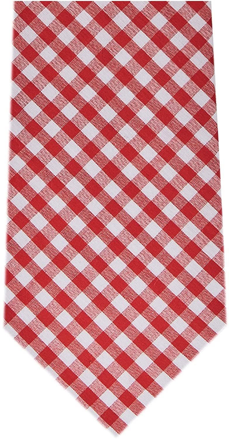 Red Gingham Tie