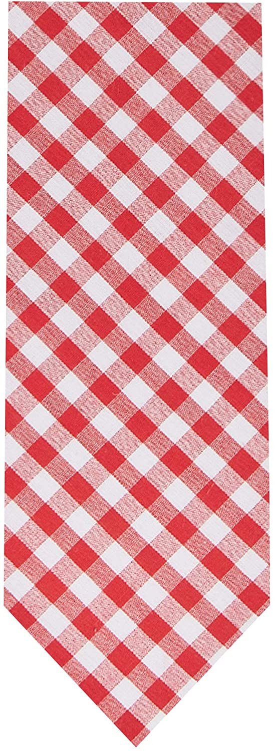 Red Gingham Tie