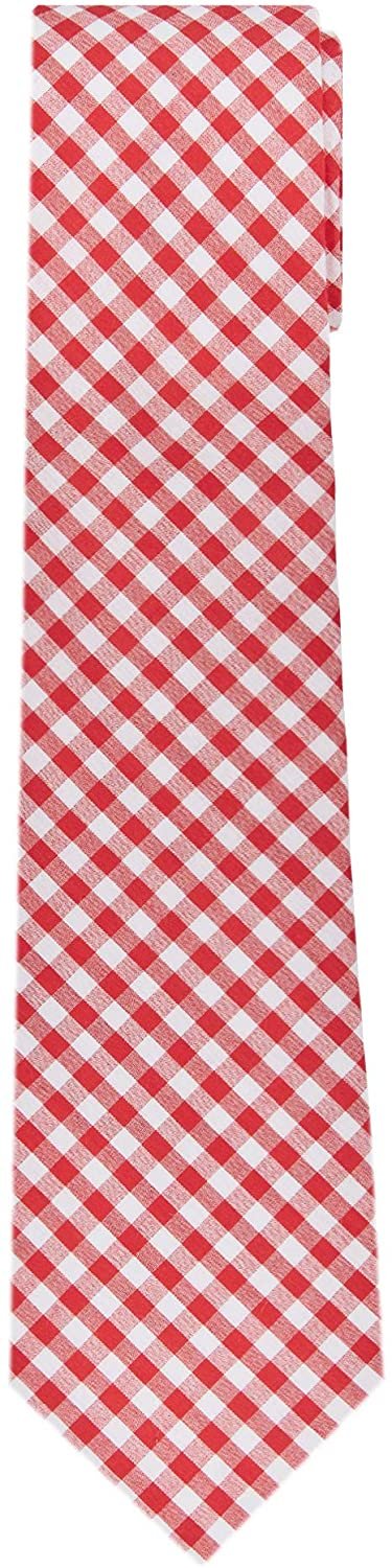 Red Gingham Tie