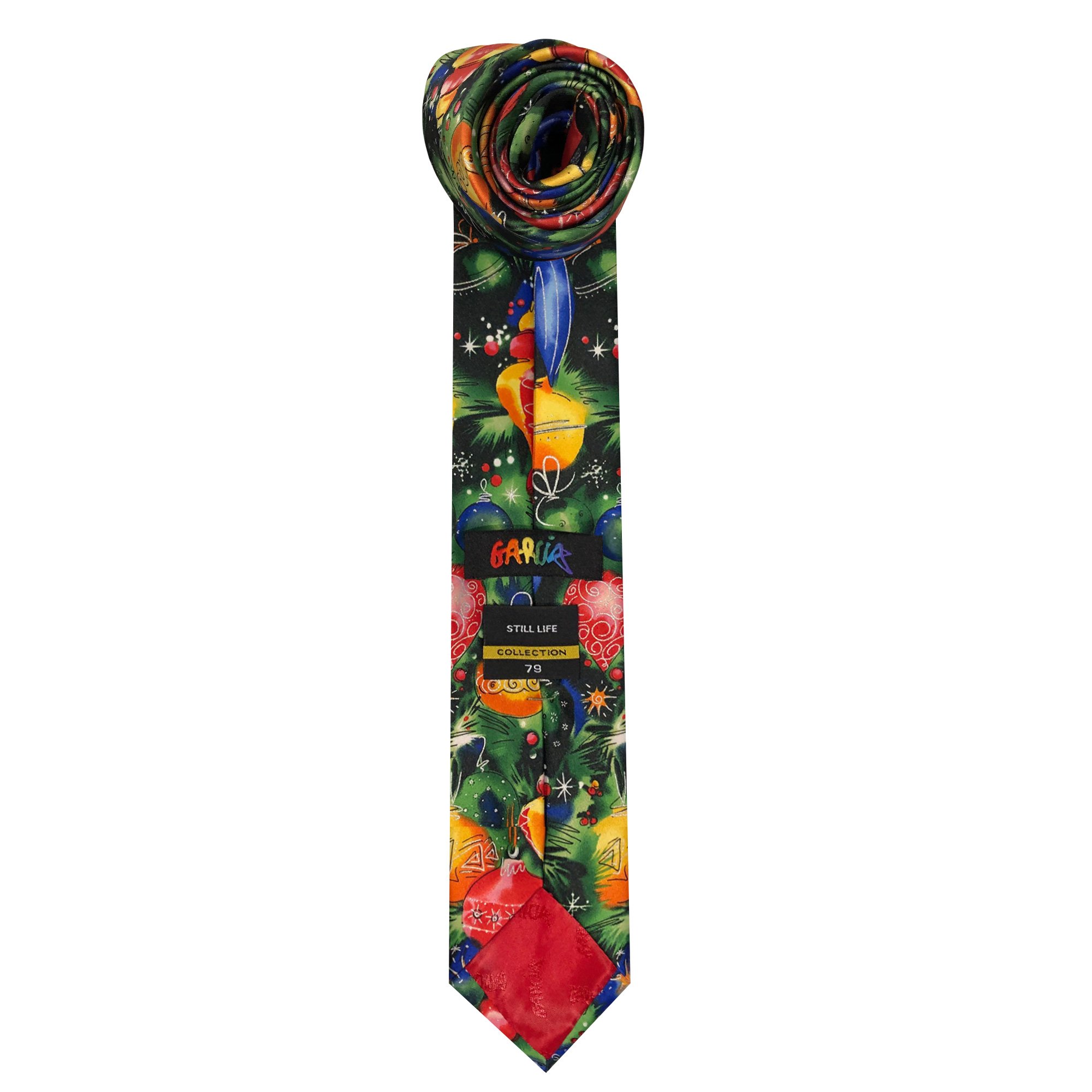 Jerry Garcia Still Life Jolly Tree Tie