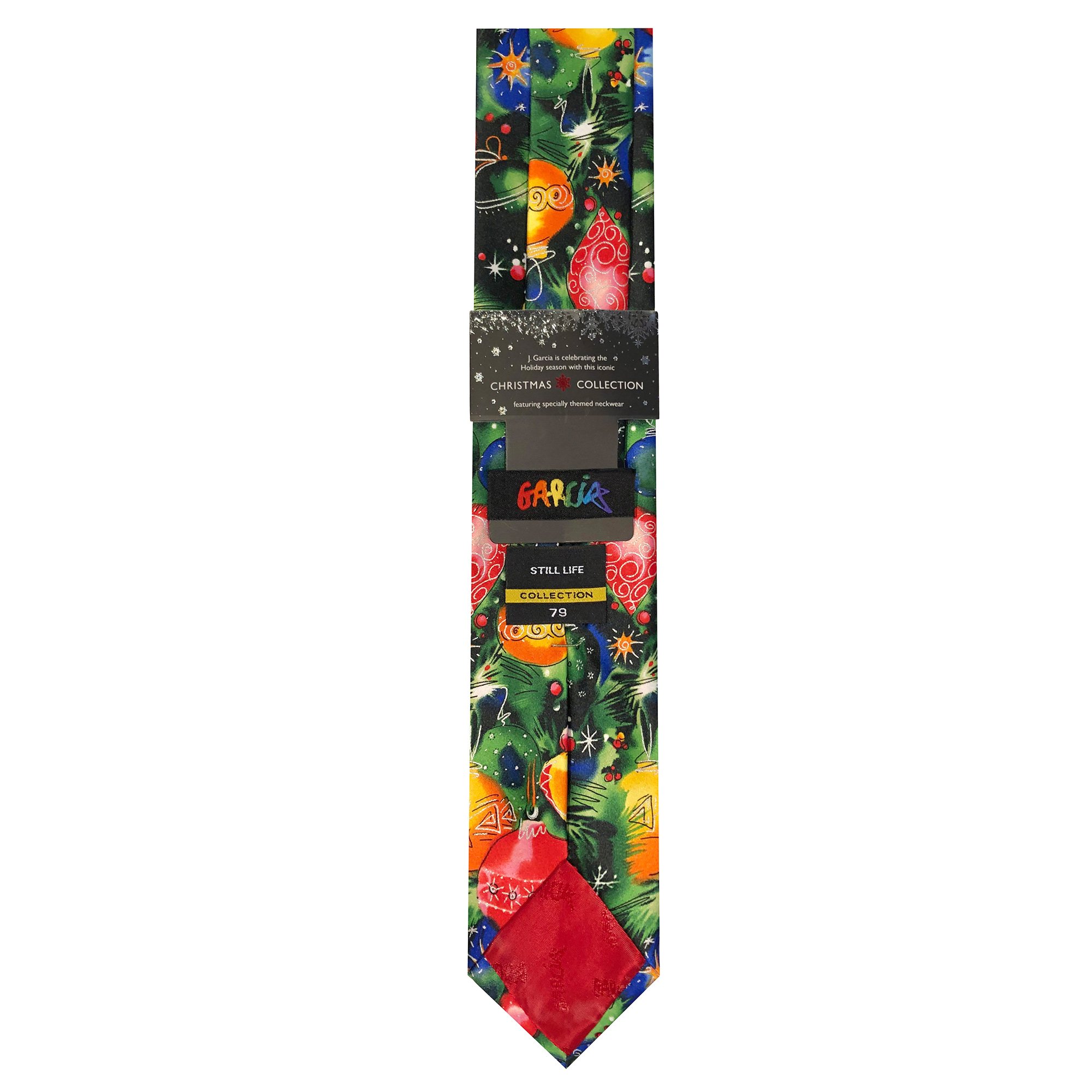 Jerry Garcia Still Life Jolly Tree Tie