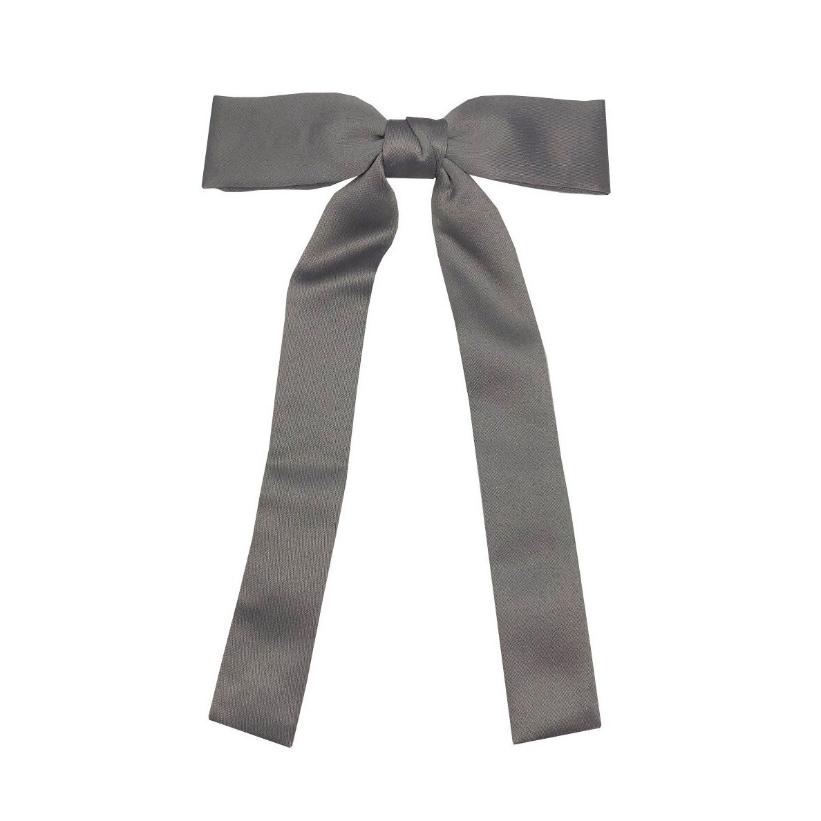 Men's Kentucky Colonel Pre-Tied Bow Tie Clip-On - Light Charcoal Gray