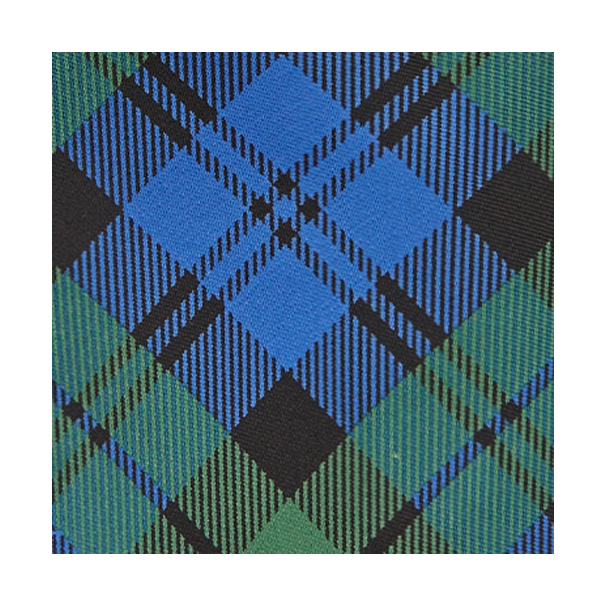 Boys' Royal Tartans Plaid Black Watch Adjustable Pre-Tied Banded Bow Tie - Blue Green