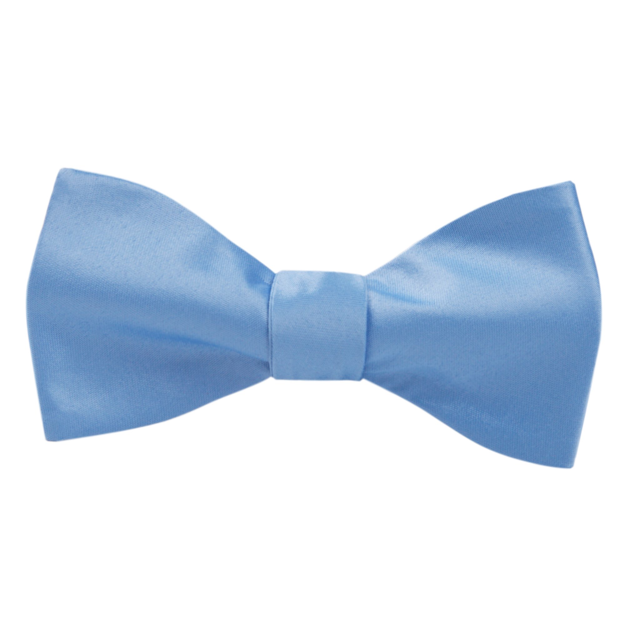 Men's Solid Color Self-Tie Freestyle Bow Tie - Ocean