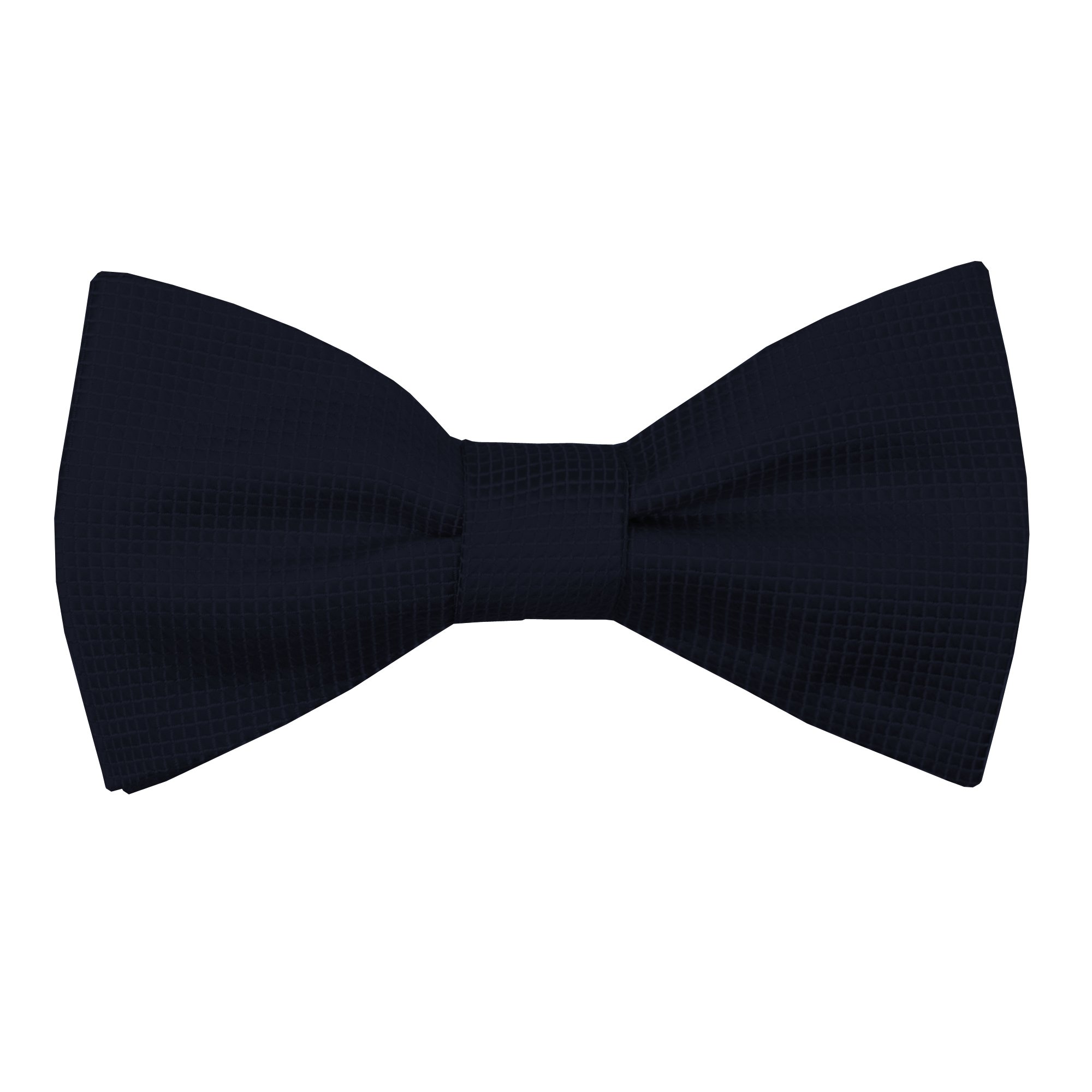 Men's Woven Subtle Mini Squares Freestyle Self-Tie Bow Tie - Navy Blue