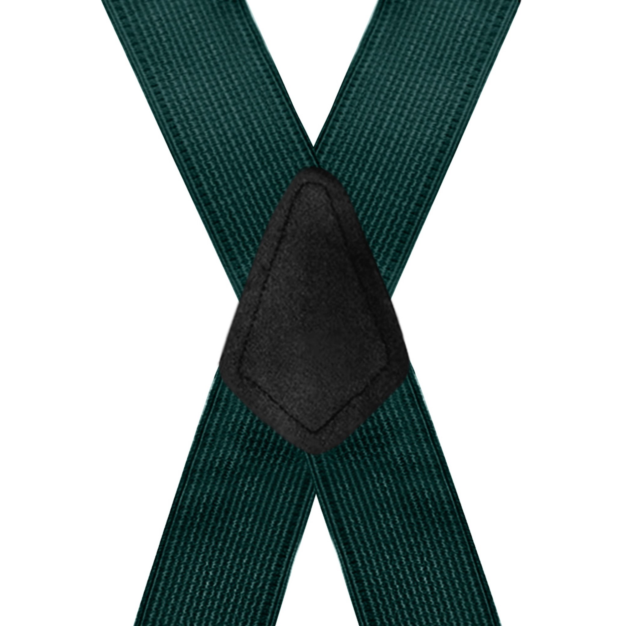 2 Inch Wide X-Back Construction Clip Suspenders - HUNTER