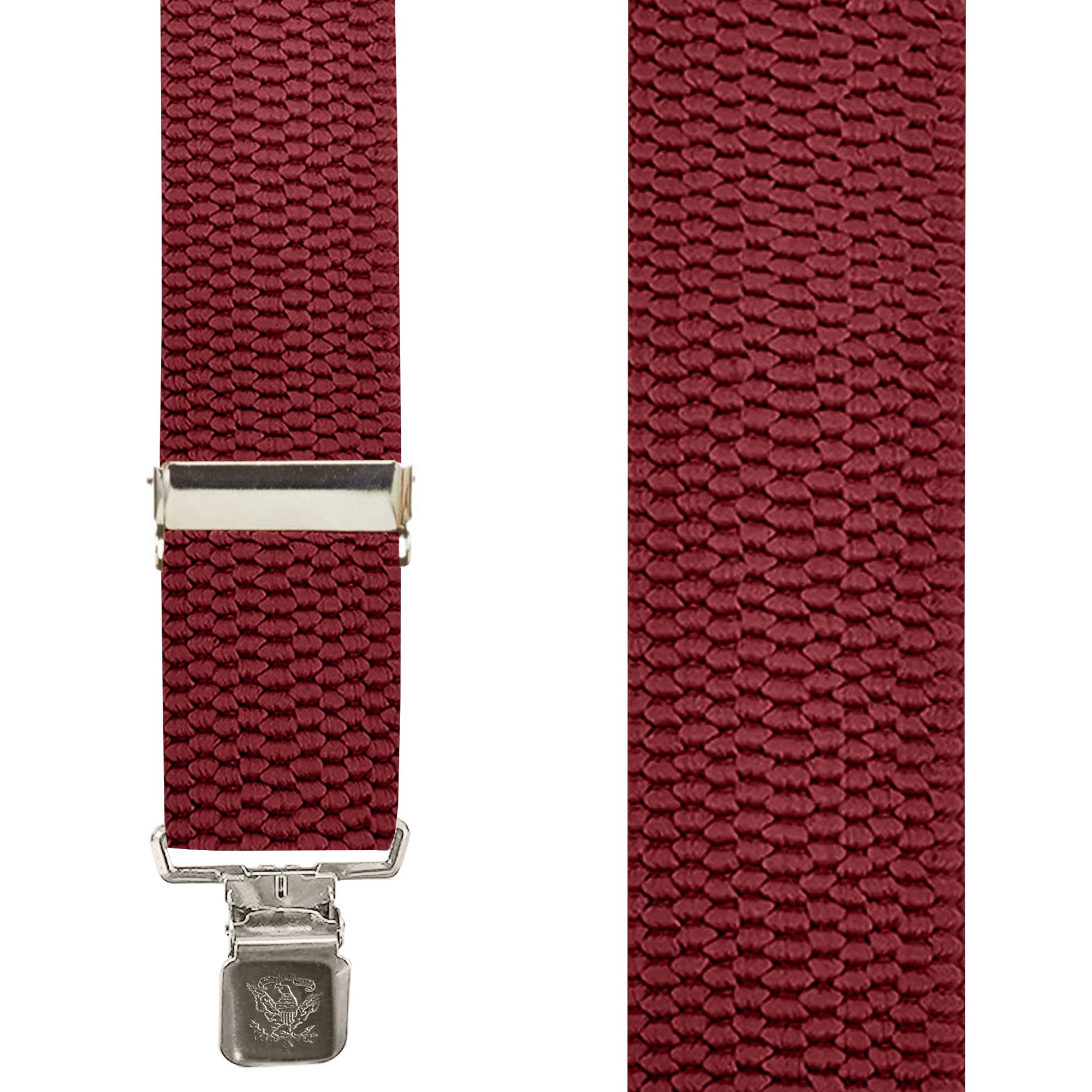 Solid X-Back Construction Clip Suspenders