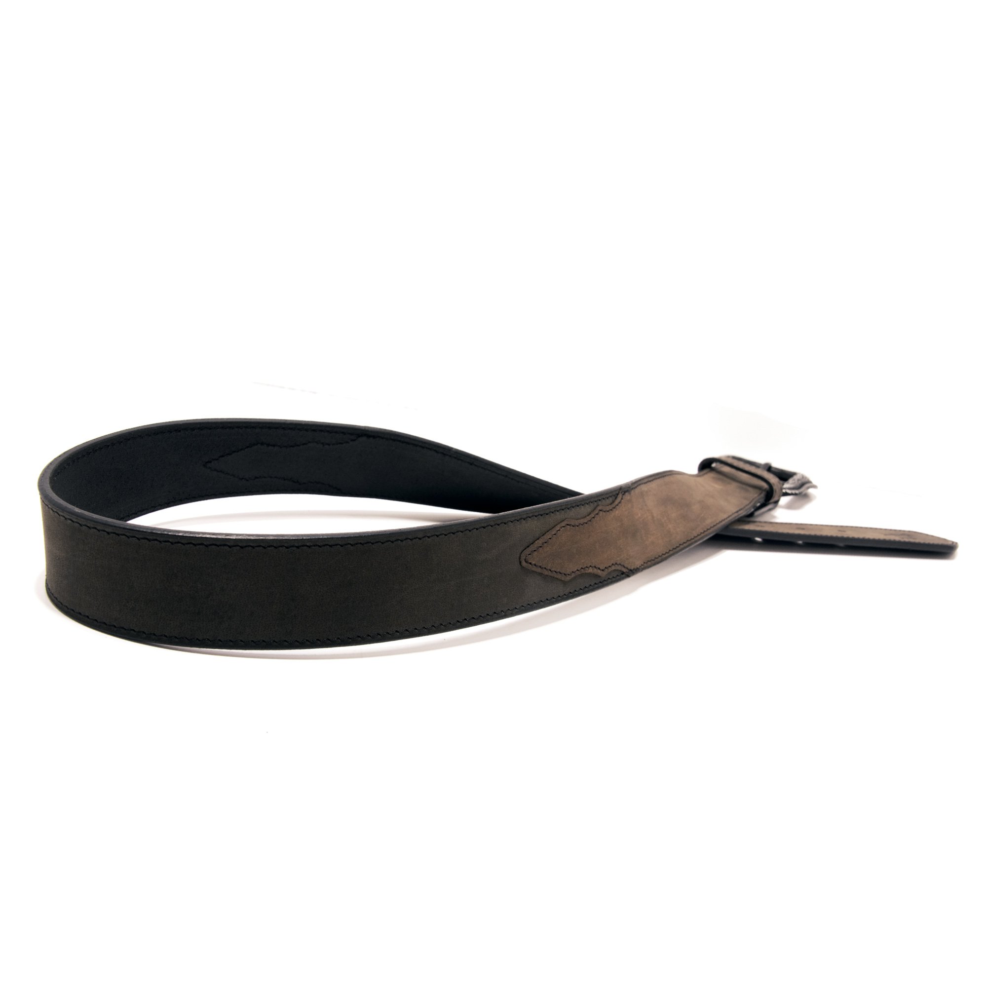Two Tone Top Grain Leather Belt