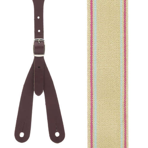 SAGE Rugged Comfort Suspenders - Button On|SuspenderStore