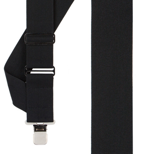 BLACK Side Clip Suspenders|SuspenderStore