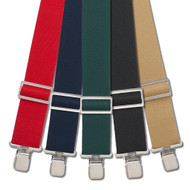 Low and Non-Stretch Suspenders - Non-Stretch Work Suspenders