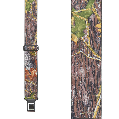 MOSSY OAK Camo Suspenders - Belt Clip