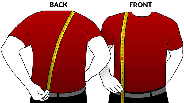How to measure for suspender size