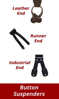 Belt Loop Suspenders - Styles That Attach to Belts