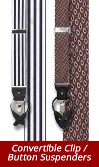 Belt Loop Suspenders - Styles That Attach to Belts