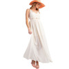 Easel Off White Lace Bodice Maxi Dress