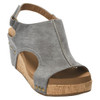Corkys Cork Wedge Sandal - front view