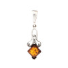 Brown Amber pendant. 