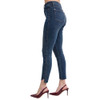 Judy Blue High Waist Tummy Control Step Hem Skinny Jeans - left side view