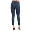 Judy Blue High Waist Tummy Control Step Hem Skinny Jeans - back view