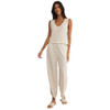 Z Supply Sloane V-Neck Top - Sea Salt - front view