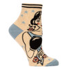 Blue Q Women's Ankle Socks - Put 'Em Up - side view