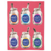 Blue Q Kitchen Dish Towel - Romantic Walks To The Fridge - full view
