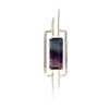 Fluorite sterling silver pendant. 