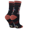 Oooh Yeah Women's Socks - Yee Howl - back view