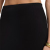 Z Supply Jalen Midi Skirt - close up rib knit view